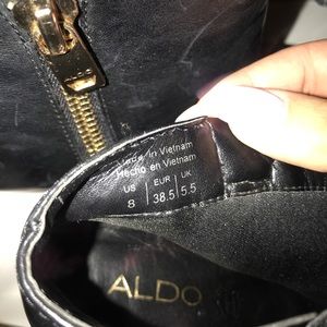 Aldo Black Booties